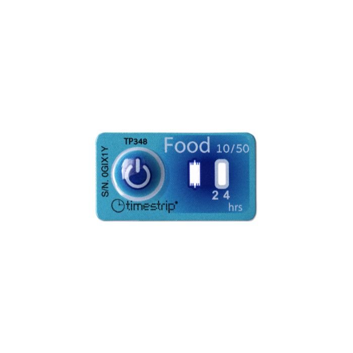 10°C 4h - Timestrip Food TP-348